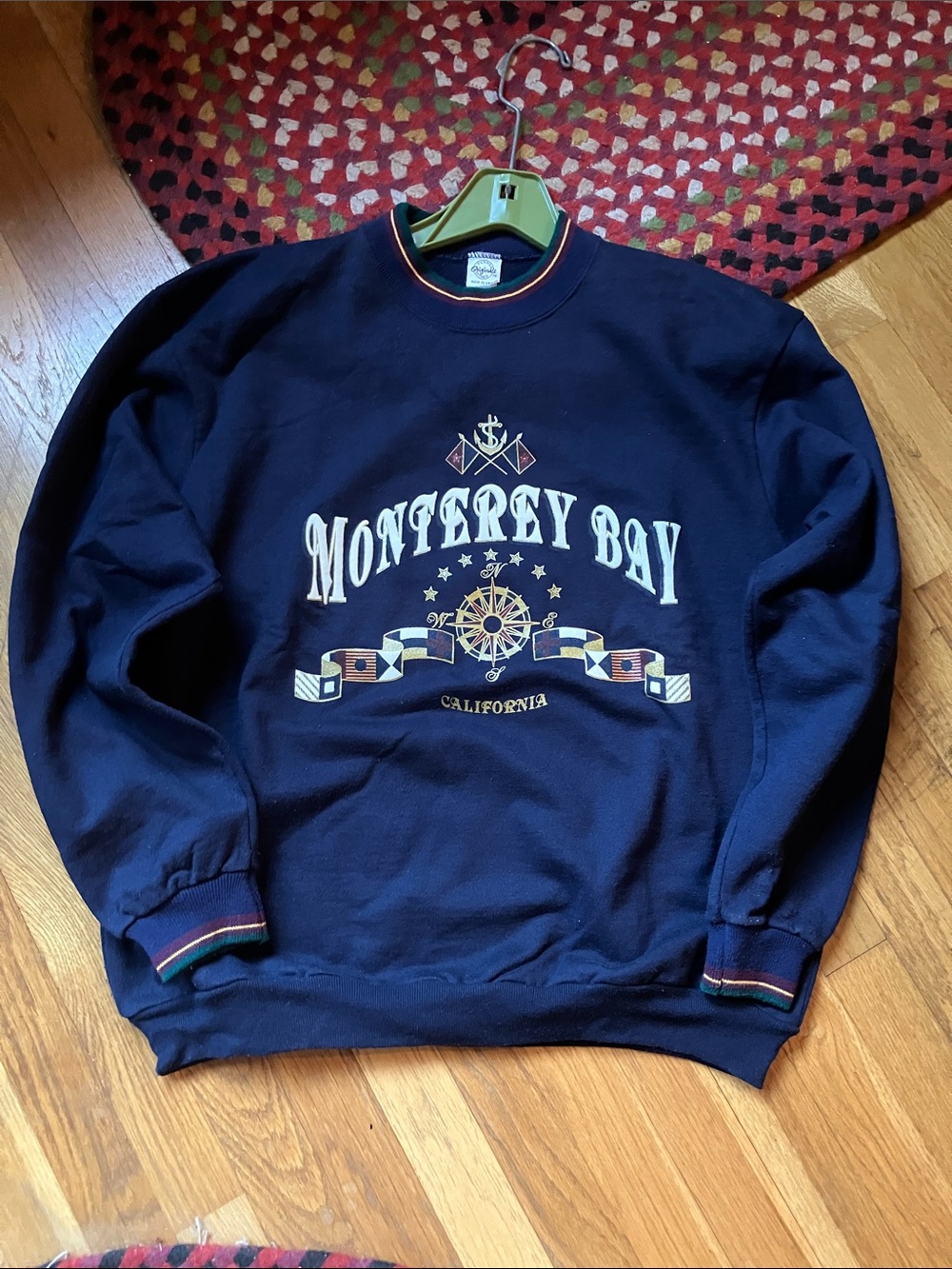 Vintage Monterey Bay California Crewneck Sweatshirt 🌊⚓️ Large & XL